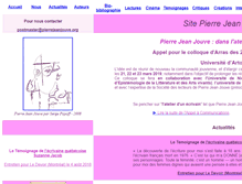 Tablet Screenshot of pierrejeanjouve.org